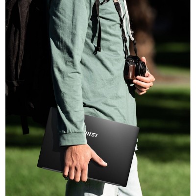 Ноутбук MSI Modern 15.6 FHD, Intel i7-1255U, 16GB, F1TB, UMA, DOS, чорний