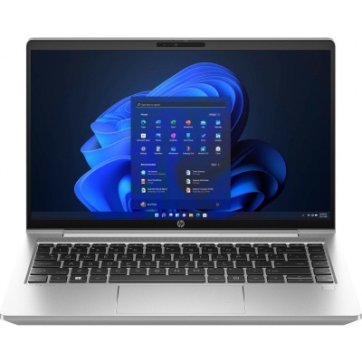 Ноутбук HP Probook 445-G10 14" FHD IPS AG, AMD R5-7530U, 8GB, F512GB, UMA, DOS, сріблястий