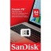 USB флеш накопичувач SANDISK 64GB Cruzer Fit USB 2.0 (SDCZ33-064G-G35)