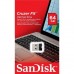 USB флеш накопитель SANDISK 64GB Cruzer Fit USB 2.0 (SDCZ33-064G-G35)