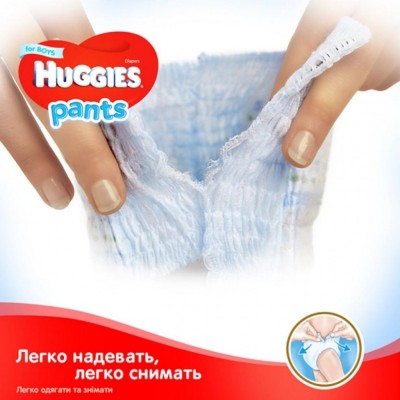 Подгузник Huggies Pants 6 для мальчиков (15-25 кг) 72 шт (5029054216477)