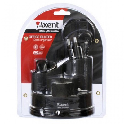 Настільний набір Axent Welle, 9 items, black (blister) (2102-01-А)