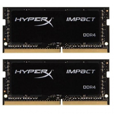 Модуль пам'яті для ноутбука SoDIMM DDR4 64GB (2x32GB) 2666 MHz HyperX Impact HyperX (Kingston Fury) (HX426S16IBK2/64)