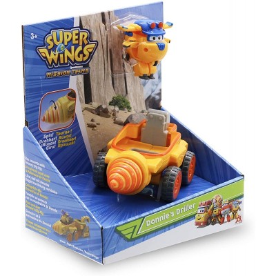 Ігровий набір Super Wings Donnie's Driller, Бурильний автомобіль Донні