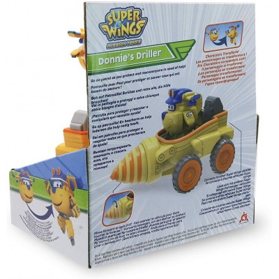 Ігровий набір Super Wings Donnie's Driller, Бурильний автомобіль Донні