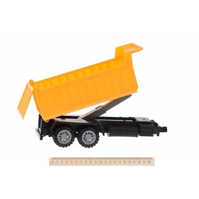 Машинка енерціонная Same Toy Super Combination Самоскид жовтий з причепом 98-87Ut-2