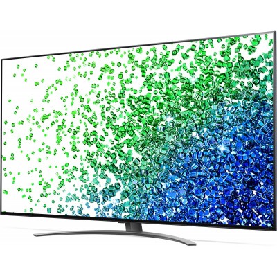 Телевiзор 65" NanoCell 4K LG 65NANO816PA Smart, WebOS, Сiрий