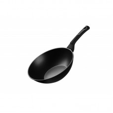 Сковорода ВОК Ardesto Gemini 28 см, чорний, алюміній Сковорода ВОК Ardesto Gemini 28 см, чорний, алюміній