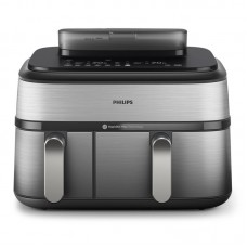 Мультипіч Philips Ovi Dual Steam 2750Вт, чаша-3+6л, сенсорне управл., 12 авто. программ,  пластик/метал Мультипіч Philips Ovi Dual Steam 2750Вт, чаша-3+6л, сенсорне управл., 12 авто. программ,  пластик/метал
