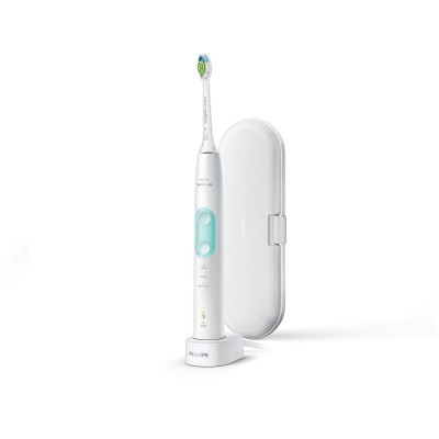 Щітка зубна електр. Philips, ProtectiveClean 5100, 62т. колив/хв, насадок-2, футляр, білий