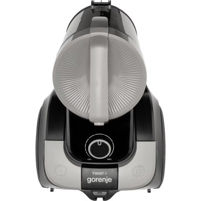 Пилосос Gorenje контейнерний, 850Вт, конт пил -3.3л, HEPA, телескоп трубка, чорний