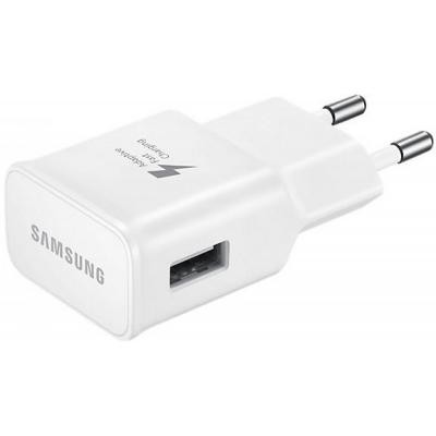 Зарядное устройство Samsung 2A + Type-C Cable (Fast Charging) White (EP-TA20EWECGRU)