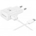 Зарядний пристрій Samsung 2A + Type-C Cable (Fast Charging) White (EP-TA20EWECGRU)