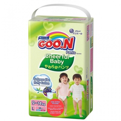 Підгузок Cheerful Baby L 9-14 кг унісекс 48 шт. (843285)