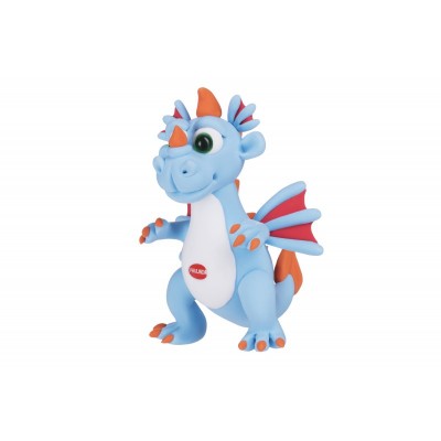 Маса для ліплення Paulinda Super Dough Cool Dragon Дракон блакитний