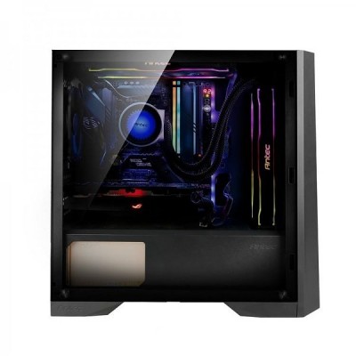 Корпус Antec DP301M,Gaming,MicroATX,2xUSB3.0, 1x120мм,ARGB стрічка,скло(бічна  панель),безБЖ,чорний