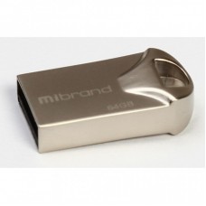 USB флеш накопичувач Mibrand 64GB Hawk Silver USB 2.0 (MI2.0/HA64M1S) USB флеш накопичувач Mibrand 64GB Hawk Silver USB 2.0 (MI2.0/HA64M1S)