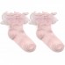Носки UCS Socks с рюшами (M0C0102-2022-18-pink)