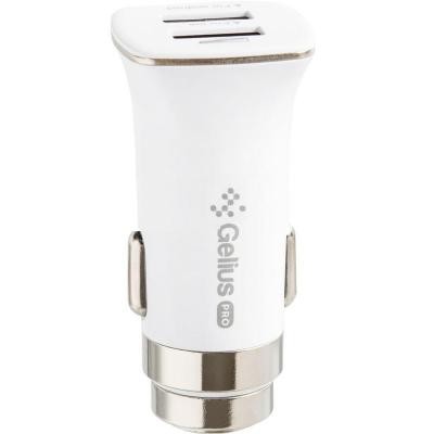 Зарядний пристрій Gelius Pro Apollo GP-CC01 2USB 3.1A + Cable iPhone X White (71433)