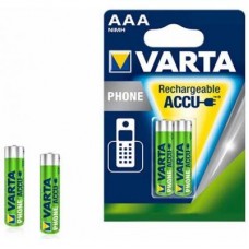 Акумулятор Varta AAA Phone ACCU 550mAh NI-MH * 2 (58397101402) Акумулятор Varta AAA Phone ACCU 550mAh NI-MH * 2 (58397101402)