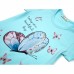 Футболка дитяча Breeze з метеликами (14111-104G-blue)