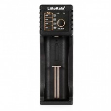 Зарядний пристрій для акумуляторів LiitoKala 1 Slot, LED дисплей, USB, 3.7VLion/3.2VLi-Fe/1.2VNIHM/26650/ (Lii-100B)