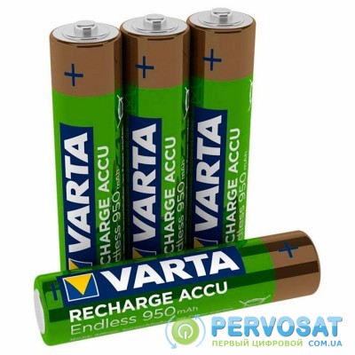 Аккумулятор Varta AAA Rechargeable Accu Endless 950mAh * 4 (56683101404)