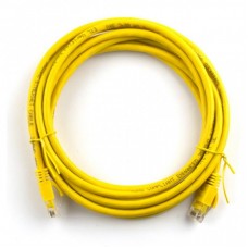 Патч-корд 15м, RJ-45, Cat.5e, CU, мідь, жовтий Ritar (PCR-CU/15Yw / 04295) Патч-корд 15м, RJ-45, Cat.5e, CU, мідь, жовтий Ritar (PCR-CU/15Yw / 04295)