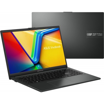 Ноутбук ASUS Vivobook GO E1504GA-BQ114 15.6" FHD IPS, Intel i3-N305, 8GB, F512GB, UMA, noOS, Чорний