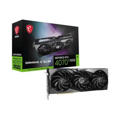 Відеокарта MSI GeForce RTX 4070 Ti SUPER 16GB GDDR6X GAMING X SLIM
