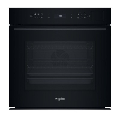 Духова шафа Whirlpool електрична, 73л, A+, дисплей, конвекція, піроліз, телескопічні напрямні, чорний