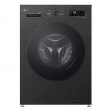 Пральна машина LG фронтальна, 9кг, 1400, A, 55см, дисплей, пара, інвертор, чорний