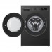 Пральна машина LG фронтальна, 9кг, 1400, A, 55см, дисплей, пара, інвертор, чорний