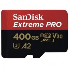 Карта пам'яті SANDISK 400GB microSDXC class 10 UHS-I U3 A2 V30 Extreme Pro (SDSQXCZ-400G-GN6MA)