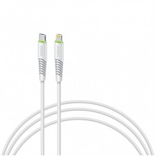 Дата кабель USB Type-C to Lightning 18W 1,2m CBFLEXTL1 white Intaleo (1283126504099) Дата кабель USB Type-C to Lightning 18W 1,2m CBFLEXTL1 white Intaleo (1283126504099)