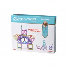 Конструктор Magplayer магнітний набір 41ел Конструктор Magplayer магнітний набір 41ел