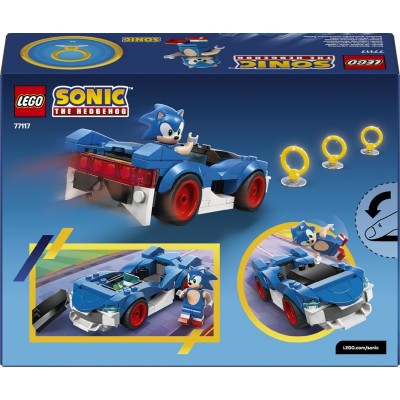 Конструктор LEGO Sonic Сонік: спідстер «Блискавка»