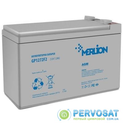 Батарея к ИБП Merlion 12V-7.2Ah (GP1272 F2)