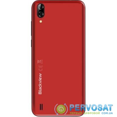 Мобильный телефон Blackview A60 1/16GB Red (6931548306078)