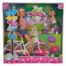 Кукла Simba Штеффи и Эви Прогулка на велосипедах (5733045)