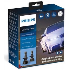 Лампа світлодіодна Philips H4 Ultinon Pro9000 +250%, 2 шт/комплект Лампа світлодіодна Philips H4 Ultinon Pro9000 +250%, 2 шт/комплект