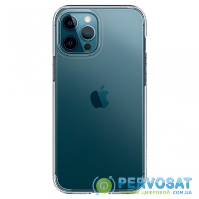 Чехол для моб. телефона Spigen iPhone 12 Crystal Hybrid, Crystal Clear (ACS01476)