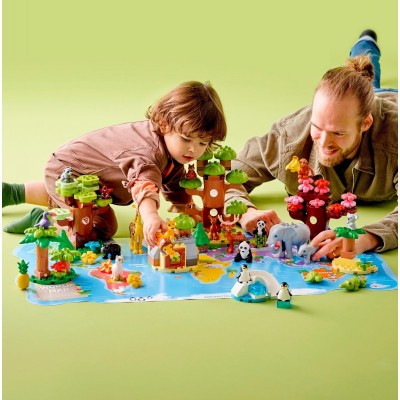 Конструктор LEGO DUPLO Town Дикі тварини світу