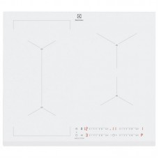 Варильна поверхня Electrolux індукційна, 60см, розширена зона, датчик кипіння, Hob2Hood, білий