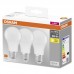 Набір ламп 3шт OSRAM LED E27 8.5Вт 2700К 806Лм A60