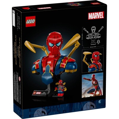 Конструктор LEGO Super Heroes Погруддя Залізної Людини-Павука