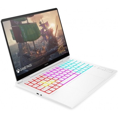 Ноутбук HP OMEN Transcend 14-fb1006ua 14" 3K OLED, Intel U7-255H, 32GB, F1024GB, NVD5060-8, Win11, білий