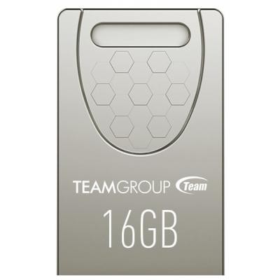 USB флеш накопитель Team 16GB C156 Silver USB 2.0 (TC15616GS01)