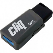 USB флеш накопичувач Patriot 64GB ST-Lifestyle Cliq Grey USB 3.1 (PSF64GCL3USB) USB флеш накопичувач Patriot 64GB ST-Lifestyle Cliq Grey USB 3.1 (PSF64GCL3USB)