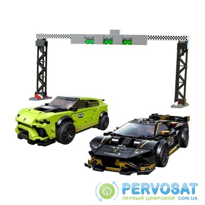 LEGO Конструктор Speed Champions Lamborghini Urus ST-X &amp; Lamborghini Huracan Super Trofeo EVO 76899
